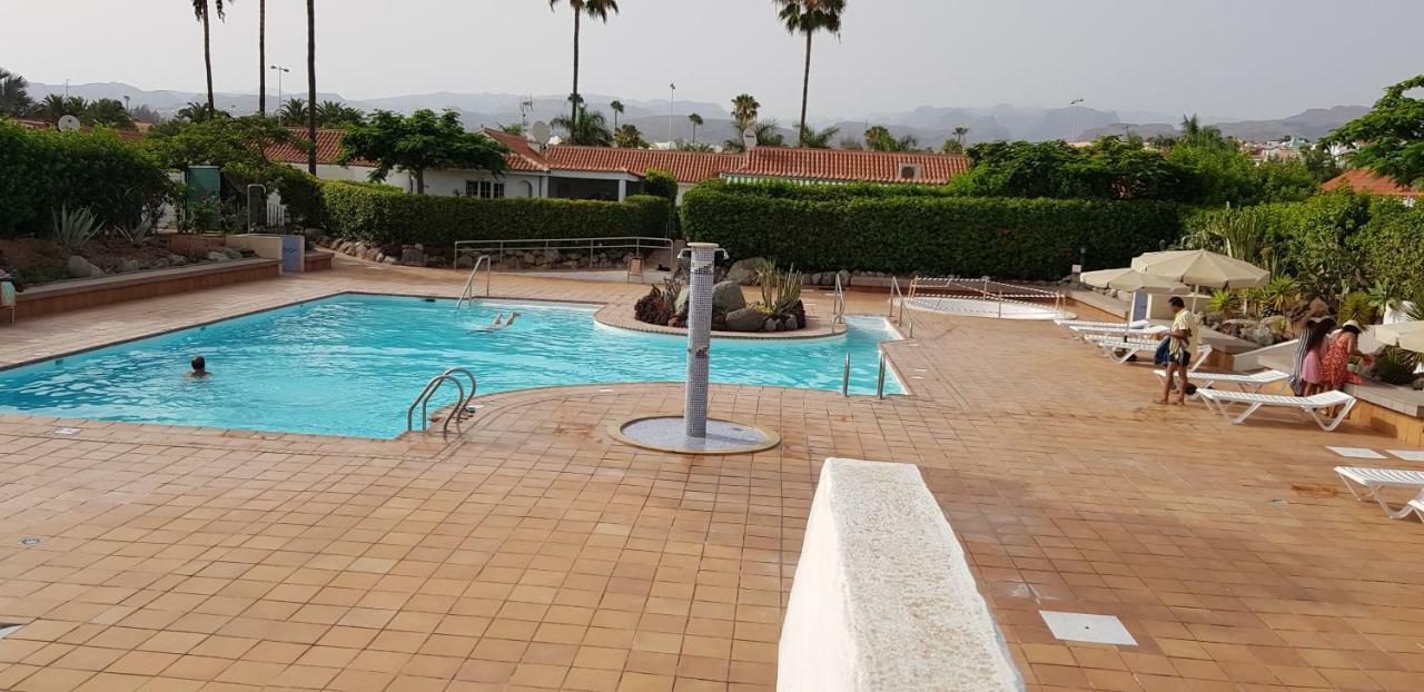 Pool & Wifi Free Shared Flat Private Room By Ocean Park Maspalomas  Exteriér fotografie